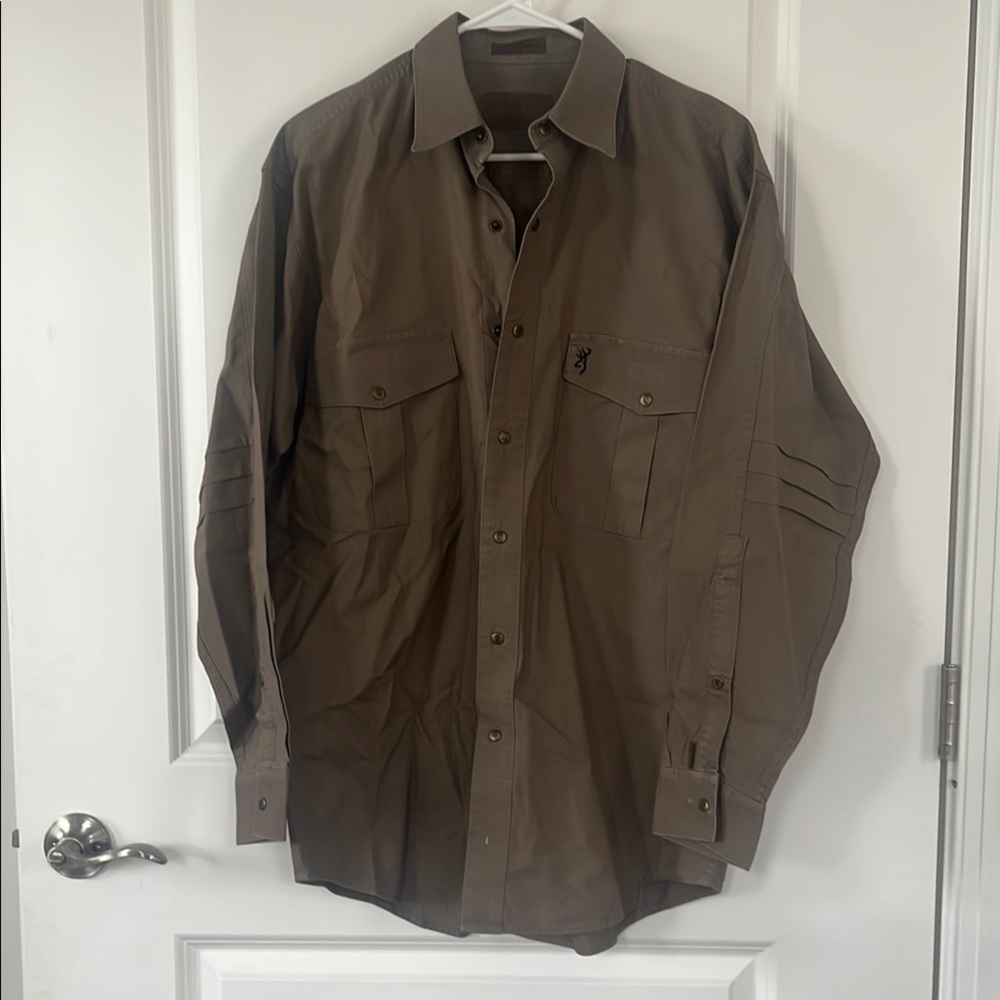 Browning Brown Lightweight Shirt Jacket